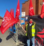 Go North West bus strike Queen's Road depot